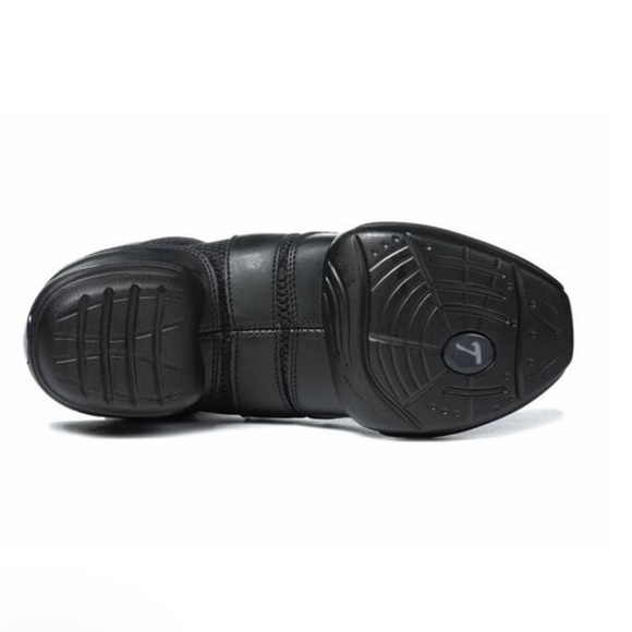 REVOLUTION DANCEWEAR Adult Split-Sole Sneaker Black 14.5 - Picture 3 of 3